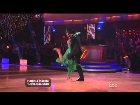 Ralph Macchio and Karina Smirnoff Dancing with the Stars quick step