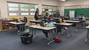 For working parents, 'supervised' remote learning provides relief