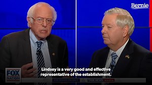 476K views · 27K reactions | When people like Sen. Lindsey Graham speak, you don't hear anything about the major issues facing the country. That's what the political establishment does. | Bernie Sanders | Facebook