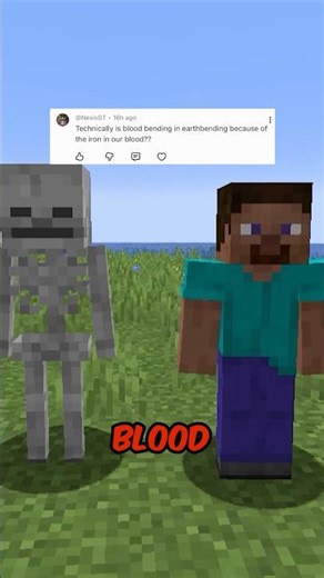 Can You Metal Bend BLOOD? #minecraft