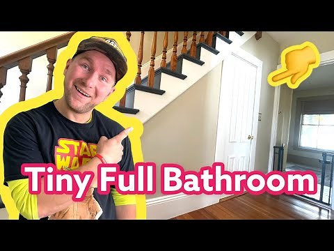Smallest Bathroom We have Ever Done. 🔥 Demo 🔥 Prep 🔥 mud job 🔥