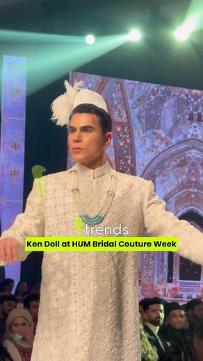 79K views · 4K reactions | Tiktok Star Ken Doll for HSY at Hum Bridal Couture Week 2024 in Lahore. #HBCW #HBCW24 #NHBCW24 #HUMBridalCoutureWeek #HUMTV | E Trends | Facebook