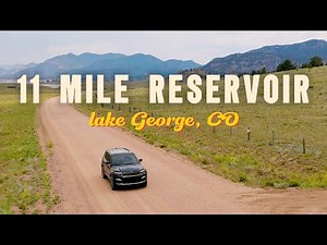 Breathtaking views over Eleven Mile Reservoir in Lake George, Colorado