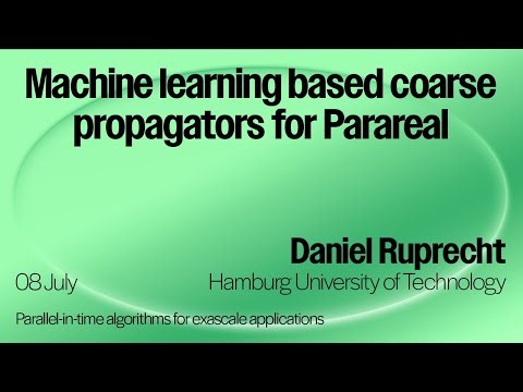 Machine learning based coarse propagators for Parareal
