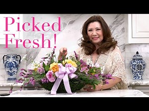 Making A Rustic Floral Arrangement From My Flower Garden