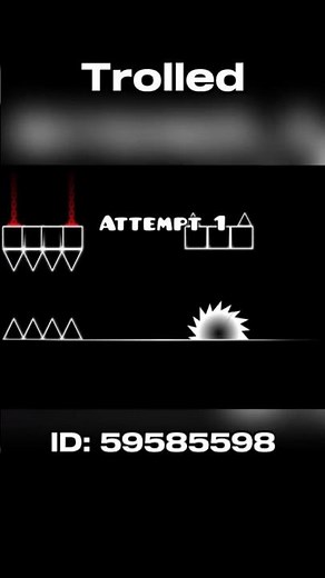 Geometry Dash You’ve Been Trolled #geometrydash #trolled #troll #trollface #meme #shorts