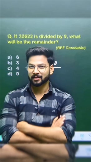 ScaleUp App | Math Trick to Find Remainder in Seconds 🔥 | Divisibility by 9 Rule Explained 💡 | RPF Constable Maths . . . Do you know you can find the... | Instagram