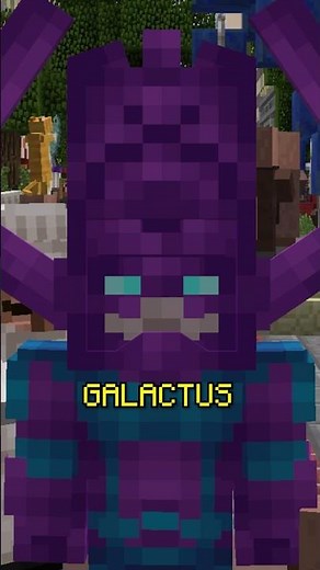 Minecraft süper kahraman modu | GALACTUS #minecraft