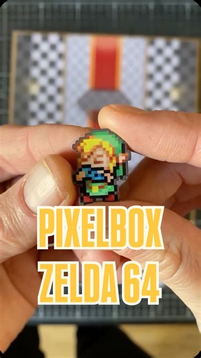 MARLON // PIXELBOX on Instagram: "Nouvelle PIXELBOX Zelda 64 ! J’ai mis tout mon amour pour ce jeu dans cette pixelbox, entièrement designée en pixel-art d’après la scène originale du jeu Ocarina of time, après avoir réuni les 3 pierres ancestrales, Link joue le Chant du Temps dans le Temple du Temps afin d’ouvrir la porte qui garde l’épée de Légende. C’était les frissons ce passage. Dis moi quel passage t’as marqué toi je suis curieux de savoir, et bien sur commente et partage si tu aimes mon t