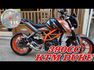 Moto ktm duke 390 restauración y escape. Intentamos prueba de velocidad