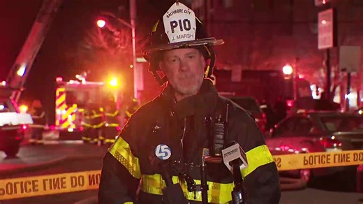 Officials are providing an update on today's fire at a historic building on Keswick Road. | WBFF FOX 45