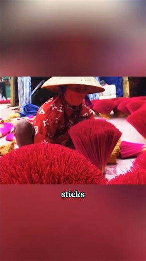 How Incense Sticks Are Made – From Tree Bark to Fragrance. #shorts #mrscuriosityy #viral