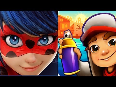 Miraculous Ladybug & Cat Noir vs Subway Surfers Best Running Games