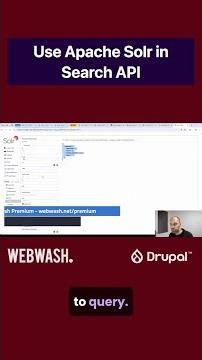 Use Apache Solr in Search API