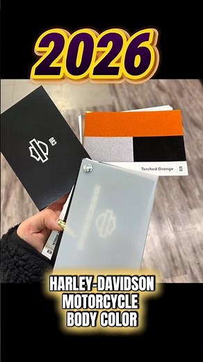 【COLOR CHART】2026HARLEY-DAVIDSON