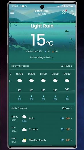 The Best Weather App for Android! #shorts #weatherapp #android