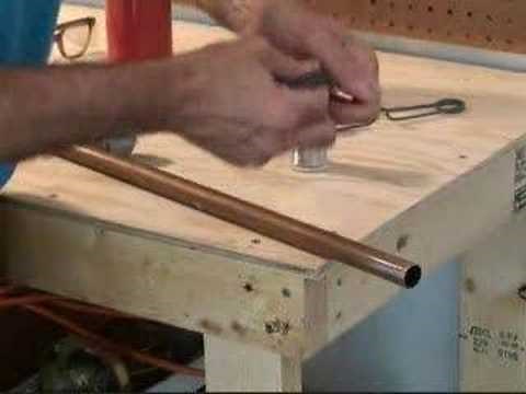 Plumbing - Soldering Copper Pipes Video