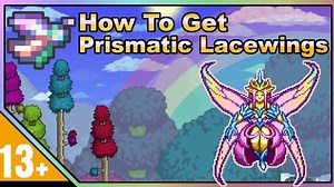 Terraria: How To Get Prismatic Lacewing / How To Spawn Empress Of Light (1.4 Journeys End)
