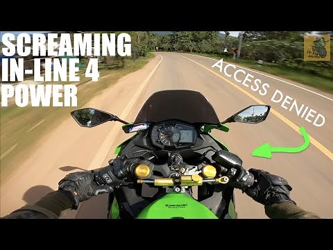 10 Minutes of 250cc Inline Four Screaming [Kawasaki ZX25R Pure Audio]