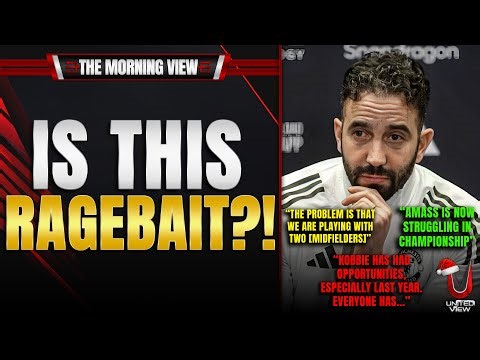 Amorim’s Mainoo & Amass Quotes ARE CRAZY! | Man United News