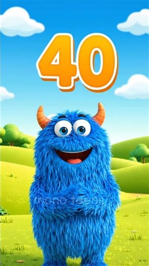 Counting Numbers 36 to 45 #kidseducation #monoteens
