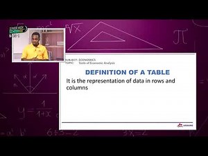 Economics Tools of Economics Analysis Shs-1 03-02-2022