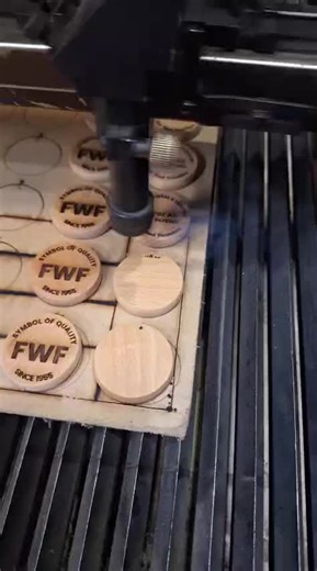Customized Wood Keychains with Laser Engraving