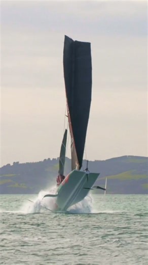 3.5K views · 2.3K reactions | Crew is safe! • • • Reposted from @emiratesteamnz Crédit : @samthomnz #AmericasCup #ac40 #ac72 #emirate #sailboat #sailinstagram #sailing #sail #sailingcrash #capsize #foils #foil #foiling | Sailing More | Facebook