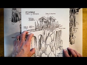 🏛️⚡⛳ Mount Olympus Concept Art Breakdown with Don Carson - Walkabout Mini Golf