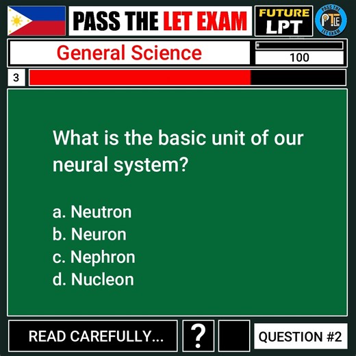 59K views · 656 reactions | General Science Quiz Part 100 Pass the LET Exam LET Reviewer with answer #letreviewer2024 #letreviewerexam #letreviewerquiz #LETReviewer #LETQuiz #QuizWithAnswer #Education | Pass the LET Exam | Facebook