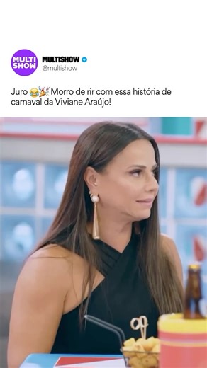 Pois diva passa perrengue chique SIM! 😂🎉 Quem aí também ri muito com essa história de carnaval da @araujovivianne? #Multishow | Multishow