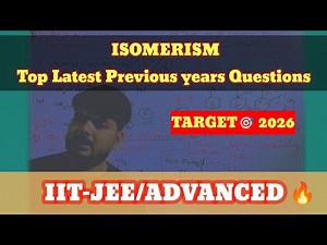ISOMERISM Previous question for jee advanced with SHORT TRICK#2026