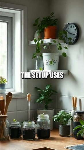 Colorful Light Growth Lab for Home Beans