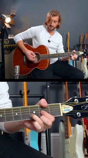 8.2K views · 446 reactions | Quick tutorial for Knockin' On Heavens Door by Bob Dylan. Same chords for the GNR cover version too, just tune down by a semitone aka to Eb tuning  20% off the guitar in this post - Brunswick AGF200 acoustic, an ideal beginners first guitar - just £100 for a limited time!   More info at www.andyguitar.co.uk/shop  #andyguitar #beginneracoustic #acousticguitar #acousticsongs | Andy Guitar | Facebook