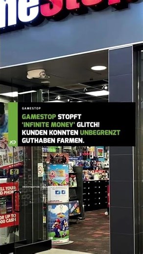 GameStop fixt „Infinite Money“ Glitch – Schluss mit dem unendlichen Guthaben! #gaming #news