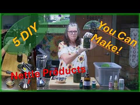 5 DIY Nettle Products You Can Make!