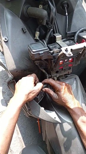 rectifier replacement #automobile #asmr #bike