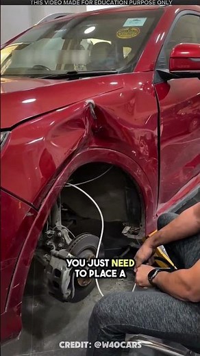 Easiest Way to Remove Car Dent ❤️