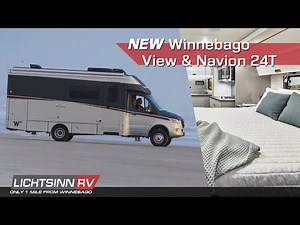 Introducing the New Winnebago View and Navion 24T - Class C Diesel Motorhome - LichtsinnRV.com