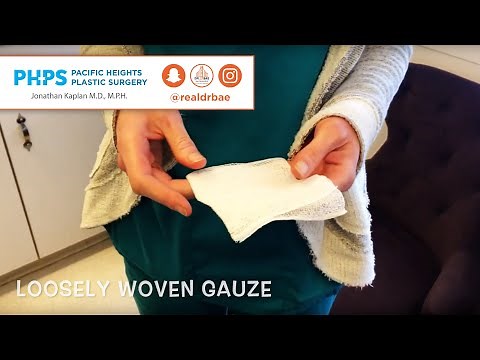 HOW TO: Wet to Dry Dressing Change | Pacific Heights Plastic Surgery – Dr Bae!