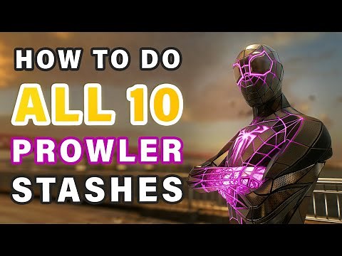 All 10 Prowler Stash Locations & Walkthrough | 'Co-signing' Trophy ► Spider Man 2
