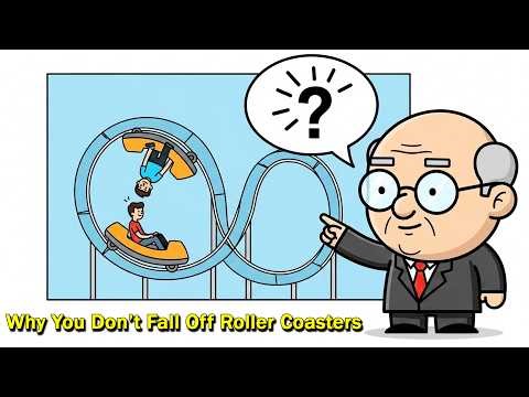 [Exciting Physics] Why You Don’t Fall Off a Roller Coaster