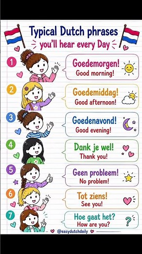 Common Dutch Phrases You Must Know