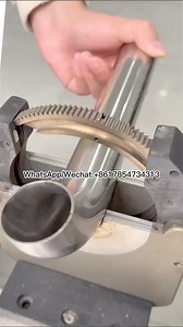 442K views · 1.1K reactions | Pipe elbow welding machine, metal pipe butt welding | liuerin | Facebook