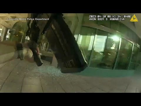 Louisville shooting: Dramatic body cam video released