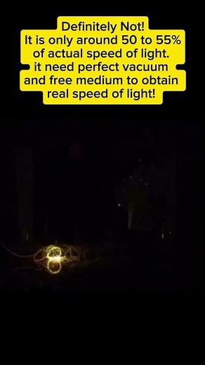 Actual Travelling Speed Of Light🔥😮