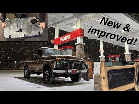 73-79 Ford truck door panel install-(Dennis carpenter).