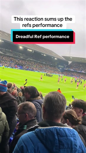 Dreadful Referee Performance in Football Match