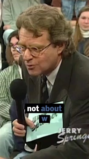 Jerry Springer faces off with a hateful guest on stage! Steve revisits the shocking moment from the show 30 years ago. #JerrySpringer #archives #throwback | The Steve Wilkos Show