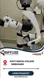 Installation of Labomed Prima DNT Dental Microscope | IINFFUSE